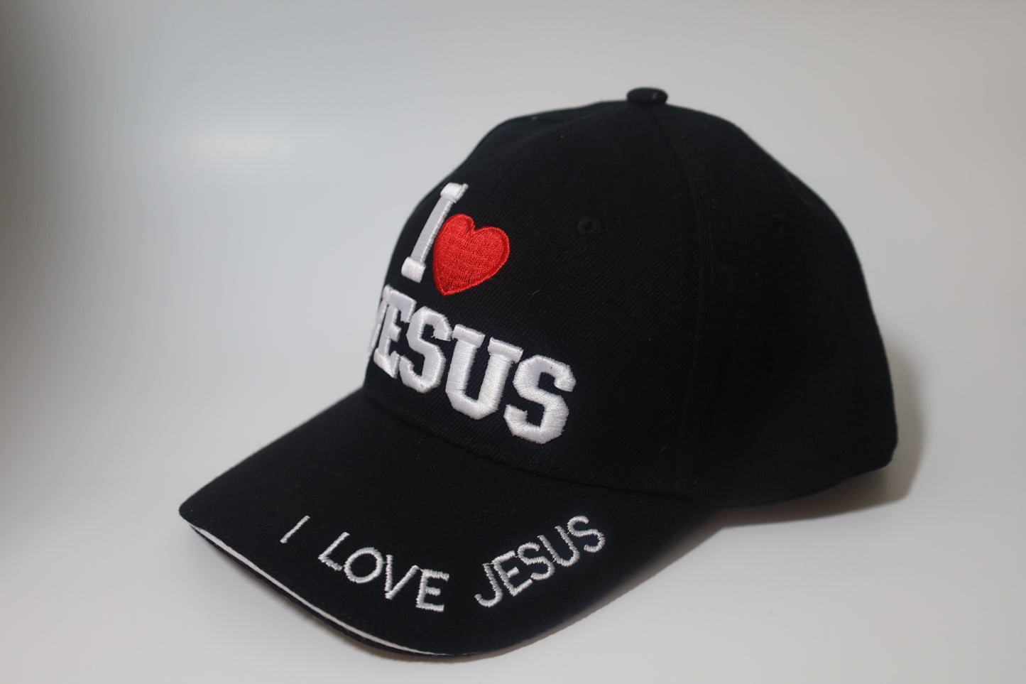I love Jesus Hat (BLACK)